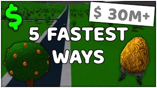 5 FASTEST Ways to get RICH On Bloxburg [upl. by Arramat]