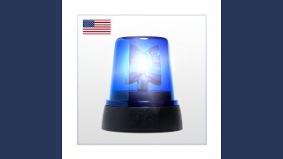 Suono Polizia Usa  Police Siren Usa [upl. by Erlin]