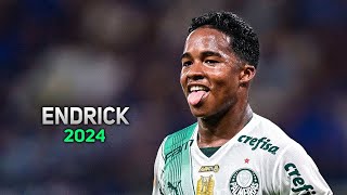 Endrick 2024 ● Palmeiras ► Magic Skills amp Goals  HD [upl. by Tessil]