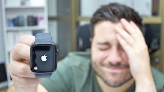 Fix Any Apple Watch FrozenStuckLoop Screen How to Force Restart [upl. by Jordanna]