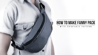 How to Make Fanny Pack [upl. by Eatton174]