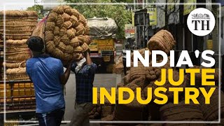 The jute industry in India [upl. by Yzzik]