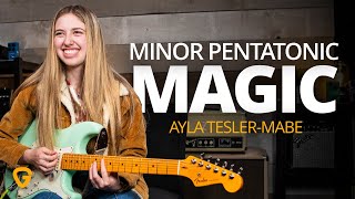 Minor Pentatonic Magic Ayla TeslerMabe [upl. by Serg538]