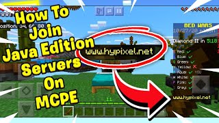 How To Join Hypixel on MCPE Mobile Xbox PS4 Windows 10 Edition Minecraft Bedrock Edition [upl. by Frum]