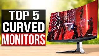 TOP 5 Best Curved Monitor 2023 [upl. by Ancell]