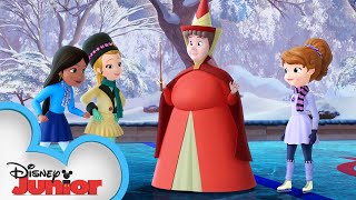 Enchanted Ice Dancing Lessons  Sofia the First  Disney Junior [upl. by Stevana]