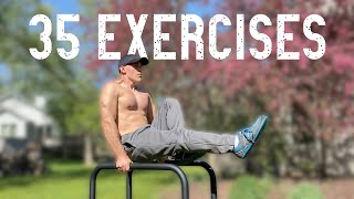 35 Parallel Bar Exercises ANYONE Can Do [upl. by Chrissy244]