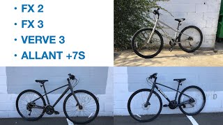 Riding and Reviewing 2021 Trek Hybrid Bikes [upl. by Follansbee]