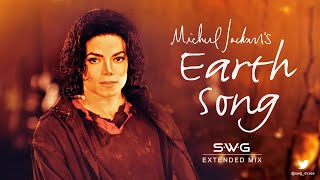 Video Version EARTH SONG SWG Extended Mix  MICHAEL JACKSON HIStory [upl. by Ainattirb]