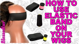 Tutorial DIY How to Apply Elastic Band to Your Wig [upl. by Etiam]