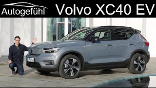 Volvo XC40 EV FULL REVIEW  the new best compact pure electric SUV [upl. by Nosnah]