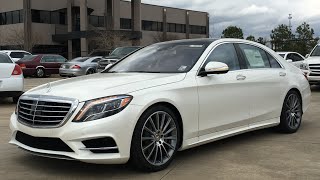 2016 Mercedes Benz S Class S550 Full Review Start Up Exhaust [upl. by Yanaton]