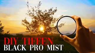 DIY Tiffen Black Pro Mist Filter same as original [upl. by Blim656]