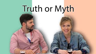 TRUTH or MYTH Irish React to Stereotypes [upl. by Gnot461]