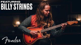 Billy Strings  American Acoustasonic Stratocaster  Fender [upl. by Demetrius]