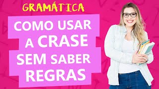 COMO SABER SE TEM CRASE  Profa Pamba [upl. by Kihtrak]