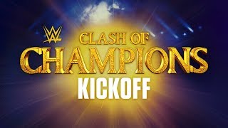 WWE Clash of Champions Kickoff Sept 15 2019 [upl. by Anehta]