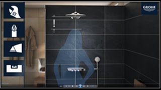 GROHE Rainshower SmartControl Installation Video [upl. by Anirtep]