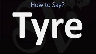 How to Pronounce Tyre BIBLE Lebanon [upl. by Kayla]