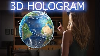 How To Make 3D BIG Hologram Projector [upl. by Aytida]