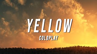 Coldplay  Yellow TikTok Remix Lyrics [upl. by Nnylyma]