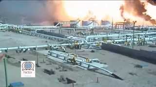 2012 Gas plant explosion Mexico [upl. by Bowra]