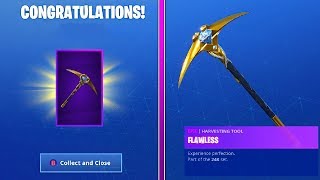 How To Get FLAWLESS PICKAXE and SECRET TIER 100 UNLOCKS Luxe in Fortnite Season 8 [upl. by Ytsenoh]