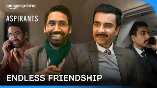 These friends are like a tripod  Aspirants  Prime Video India [upl. by Roxy]