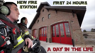 First 24 Hours in a New Fire Station  A Day in the Life [upl. by Diehl]