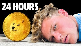 I Survived 24 Hours on Only Dogecoin [upl. by Bozovich]