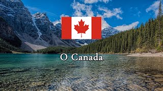 National Anthem of Canada  O Canada  PRE 2018 LYRICS [upl. by Zetnwahs]