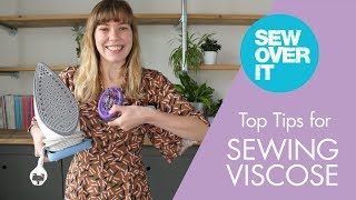 Top Tips for Sewing Viscose [upl. by Husein]