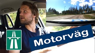 Trafiklärare kör och förklarar motorväg [upl. by Anaes104]