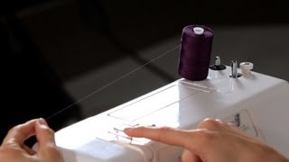 How to Thread a Machine  Sewing Machine [upl. by Attirb]