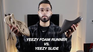 YEEZY FOAM RUNNER VS YEEZY SLIDE [upl. by Eneres]