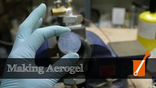 Making silica aerogel at home [upl. by Fabri]