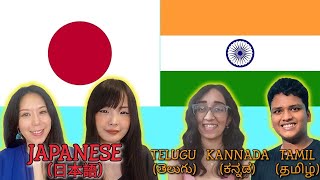 Similarities Between Japanese amp South Indian Dravidian Languages [upl. by Ambrosio]