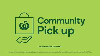 Woolworths Community Pick Up [upl. by Aserahs]