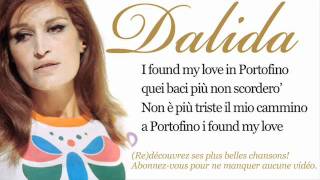 Dalida  Love in Portofino  Paroles Lyrics [upl. by Trebmer615]