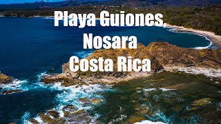 Playa Guiones Nosara Guanacaste Costa Rica 4K [upl. by Savart349]