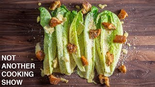 THE ORIGINAL CAESAR SALAD RECIPE [upl. by Kerrie]