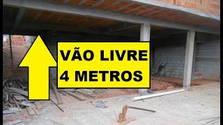 Qual a FERRAGEM para uma VIGA DE CONCRETO com 4 metros de vão livre [upl. by Criswell]