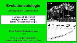 Biologische Forschung contra Politische Ideologie [upl. by Coussoule768]