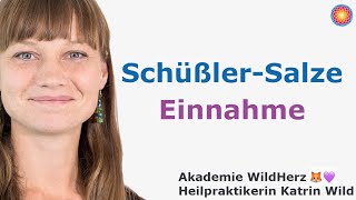 Schüßler Salze Einnahme wie nimmt man die SchüßlerSalze richtig ein Heilpraktikerin erklärt [upl. by Luhey]