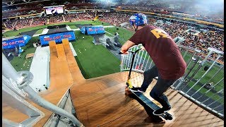 LONGEST SCOOTER vs MEGA RAMP [upl. by Seniag]