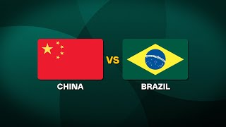 China vs Brazil  2025 World Baseball Classic Qualifiers [upl. by Eissahc400]