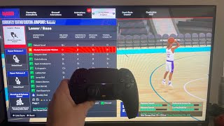 NBA 2K24 Next Gen How to Create Custom Jump Shot Tutorial Jump Shot Creator [upl. by Deadman]