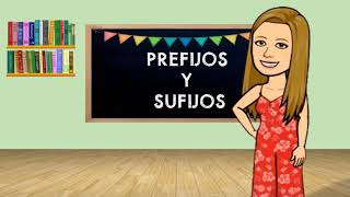 Prefijos y Sufijos Video [upl. by Illib]