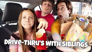 Drive Thrus With Siblings Be Like 😂 [upl. by Rehpoitsirhc224]