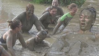 MUD RUN OR MUD BATH FUN IN THE MUD [upl. by Scarrow944]